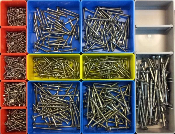 Assortiment vis inox